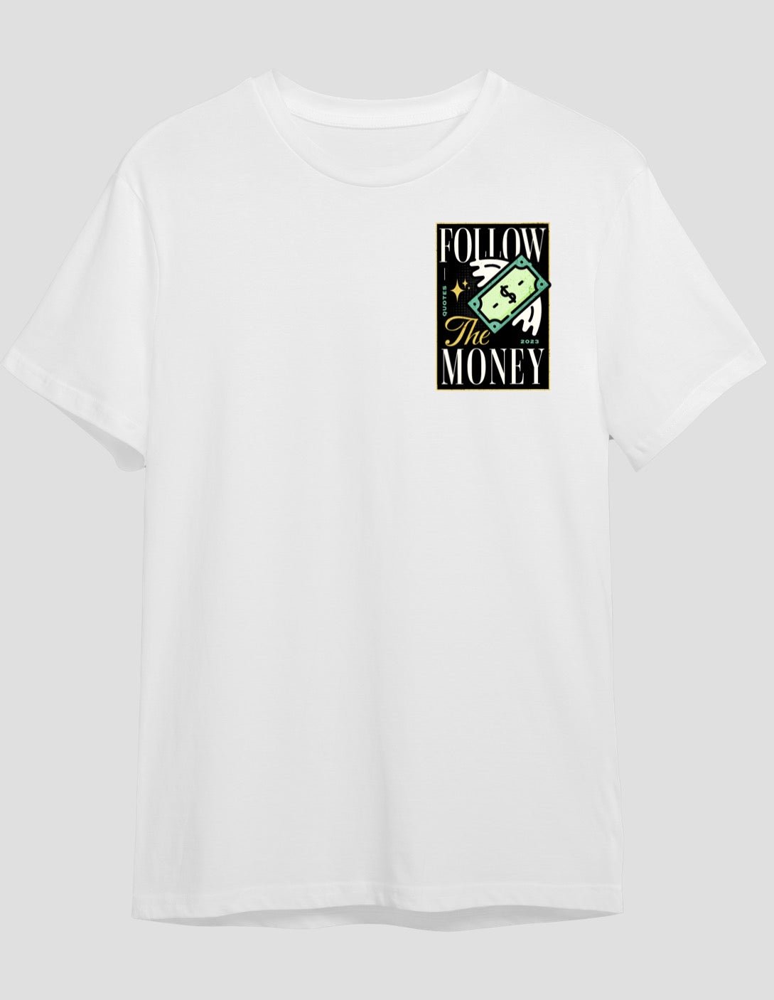 SV Follow The Money GRAPHIC TEE WHITE